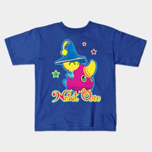 Newt One Blue Contour Kids T-Shirt